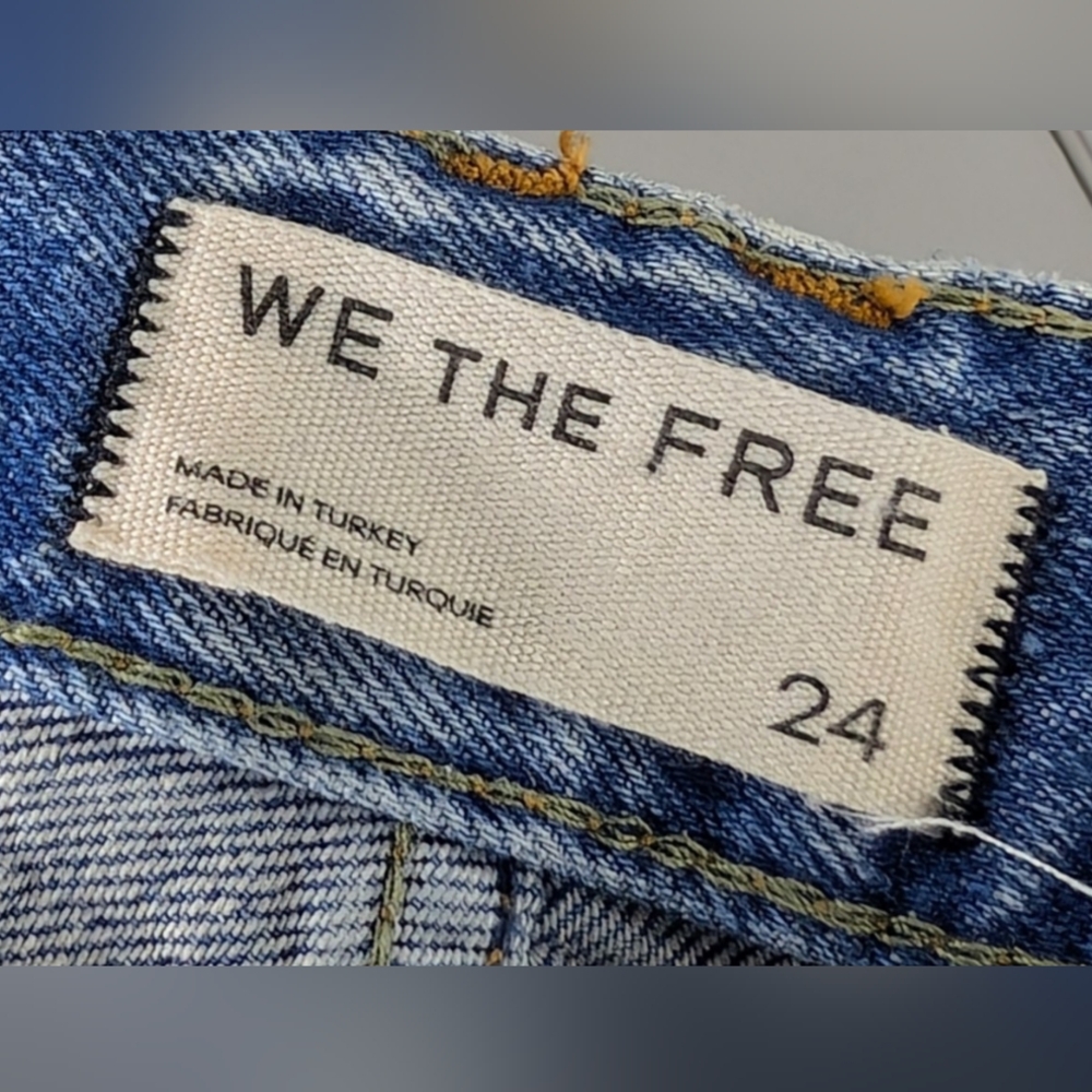 NWT Free People X We The Free Jean Short in Haven Size 24 - Picture 8 of 9